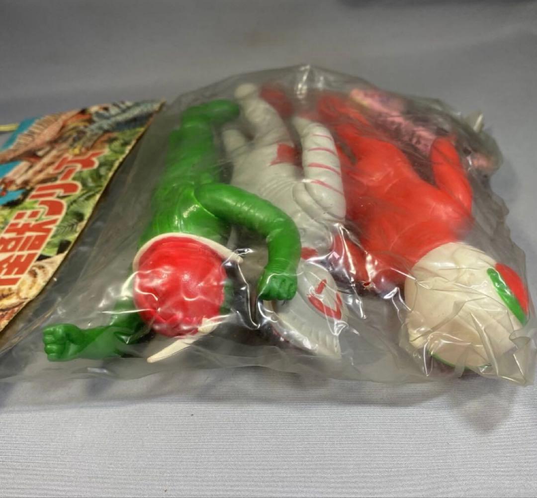 昭和 未開封 無版権パチソフビ 仮面ライダーV3 ジャンボーグa