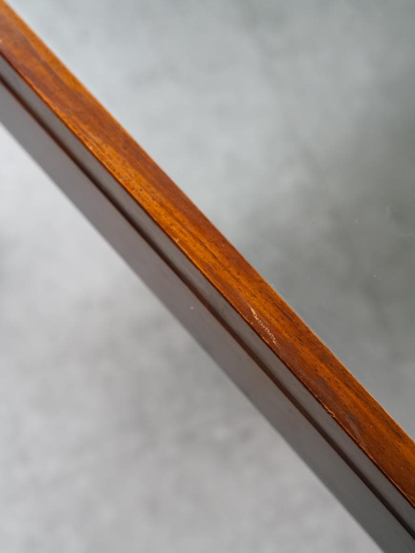 70's ヴィンテージ 木製ローテーブル ミッドセンチュリーモダン