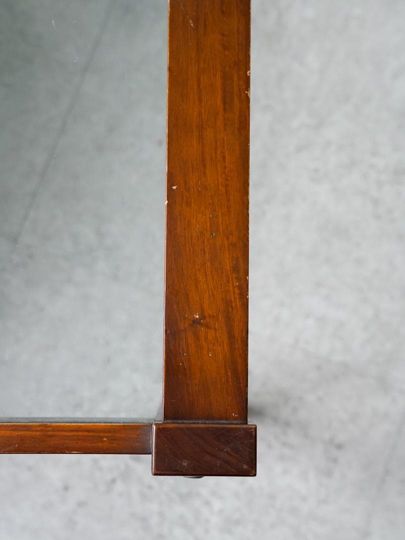 70's ヴィンテージ 木製ローテーブル ミッドセンチュリーモダン