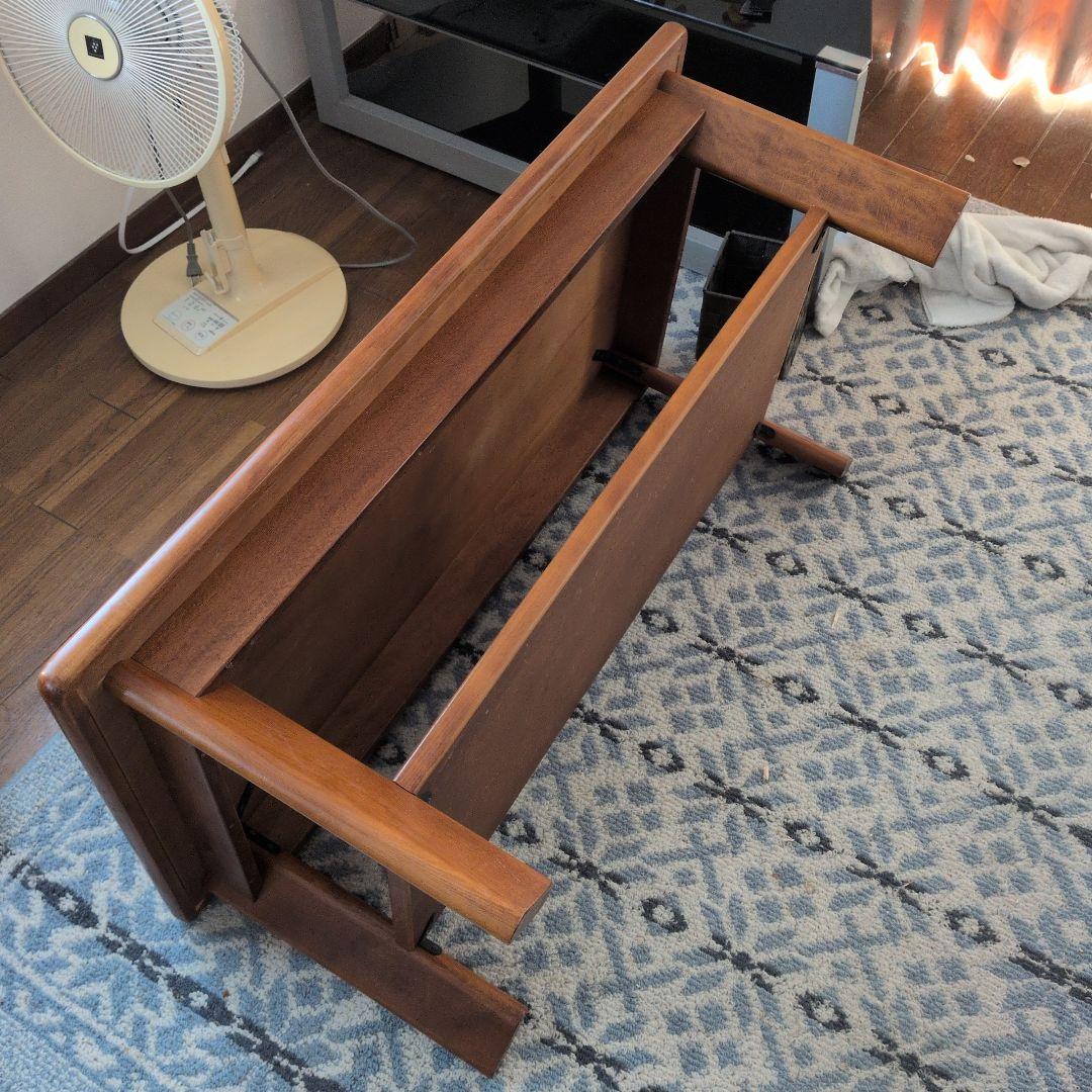 karimoku 木製センターテーブル 下部棚付き　103x57x高さ40