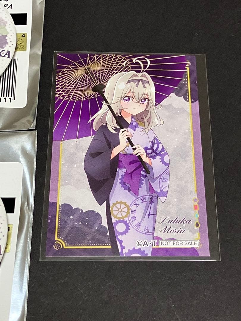 名探偵プリキュア 極楽湯コラボ 森亜るるか 缶バッジ ＆ ランダム