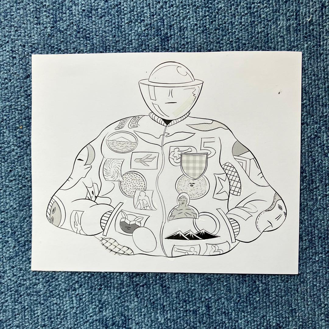 横山裕一 額装原画11 yuichi yokoyama - メルカリ