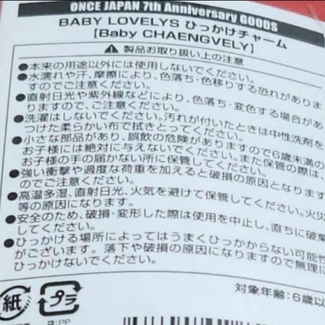 ☆TWICE☆ ひっかけチャーム☆