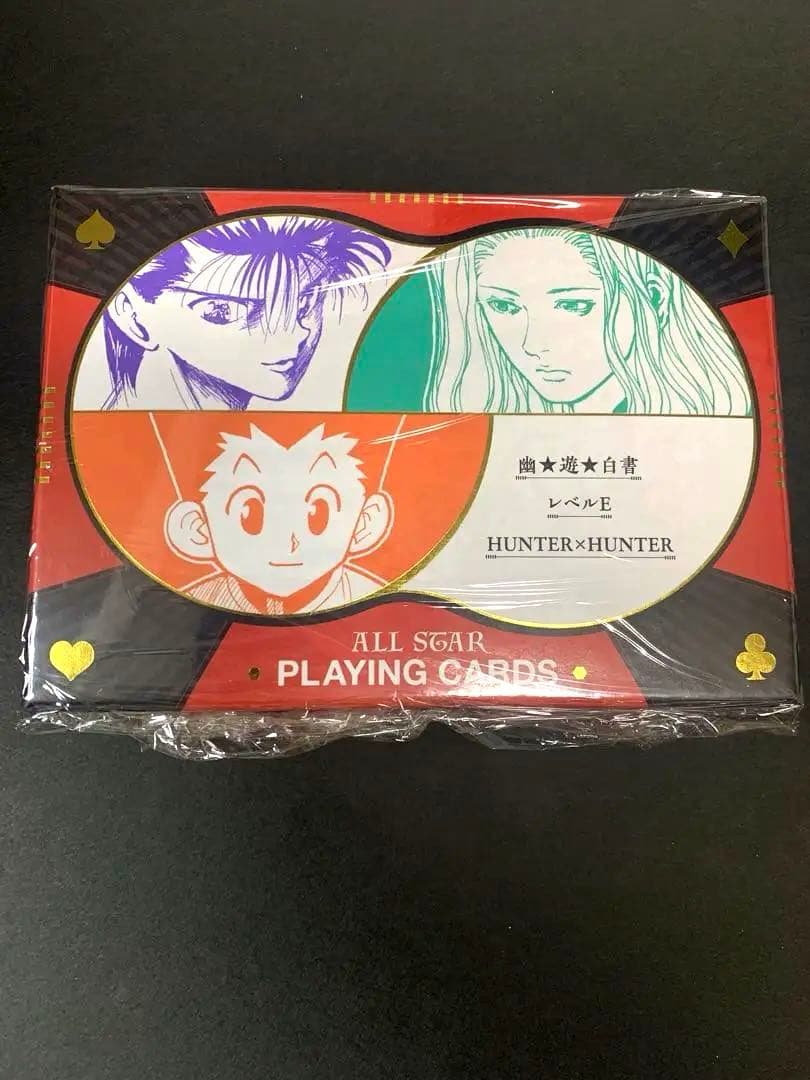 冨樫義博展 オールスター箔押しトランプ➕チケット付き