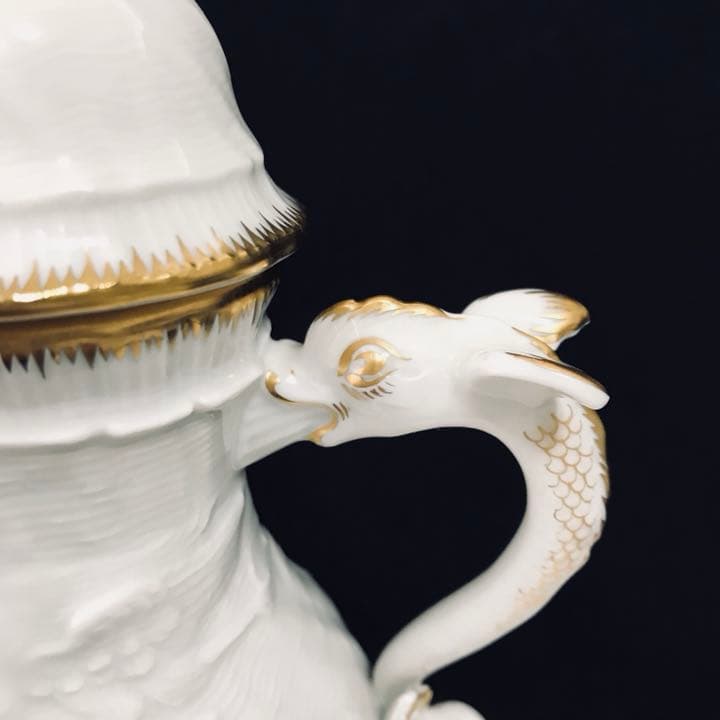 マイセン  スワンサービス ゴールドトリム