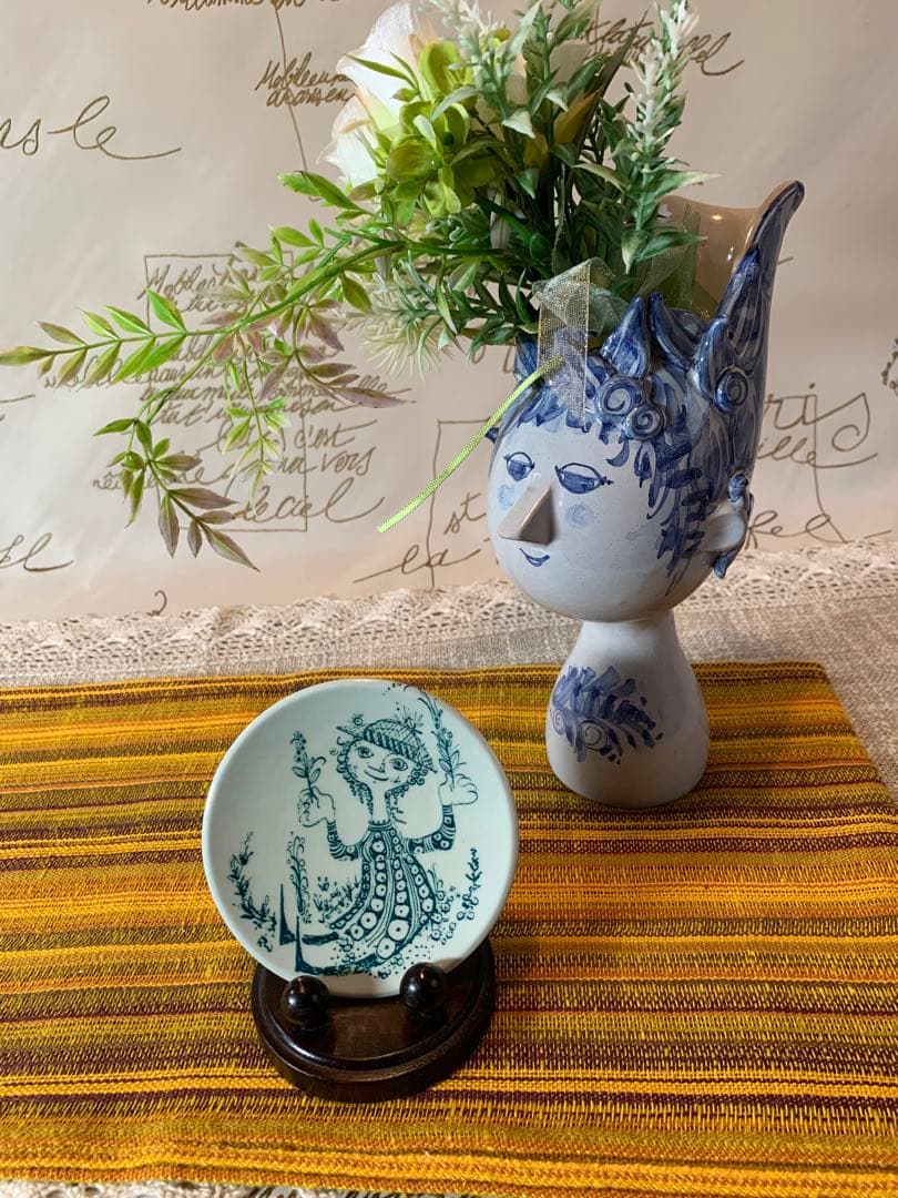 ビヨンヴィンブラッド ニモール窯のビンテージのレアなブラッドさん