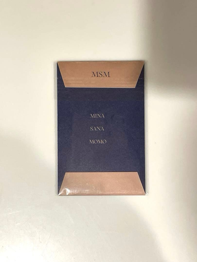 MISAMO TWICE リスニングパーティー 入場特典 トレカ 新品未開封