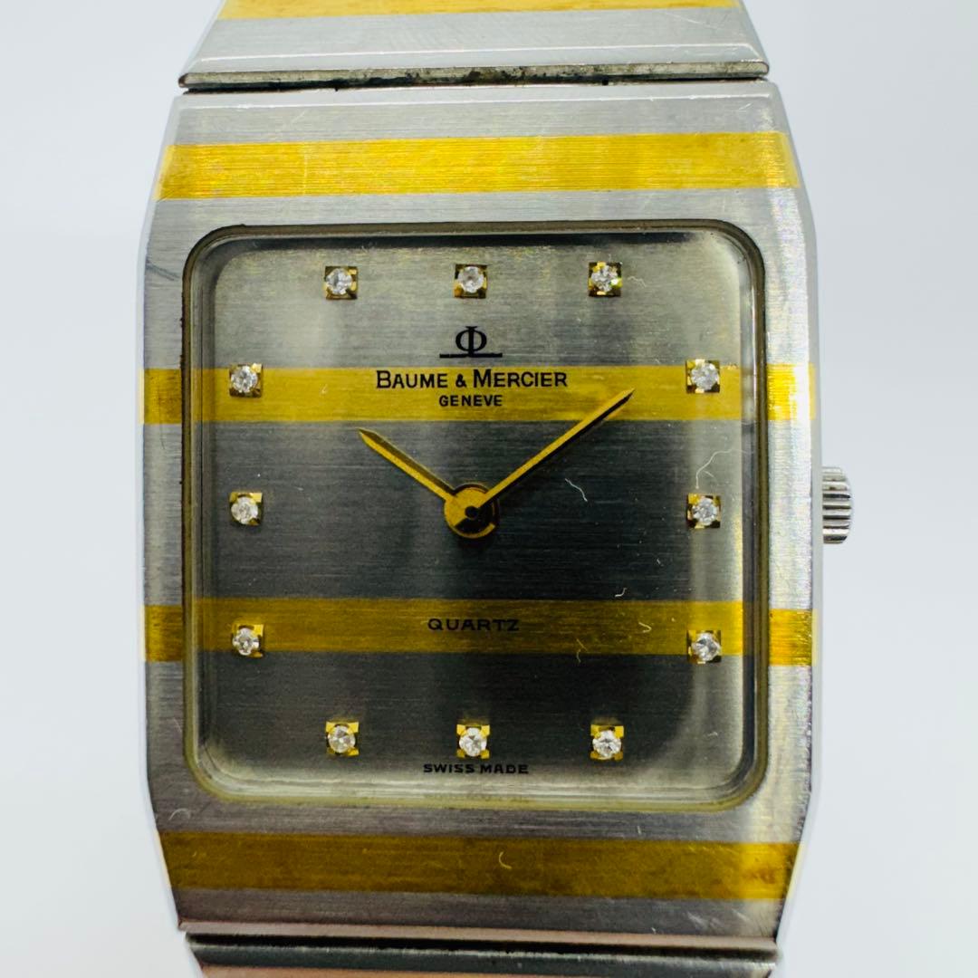 ✨Baume&Mercier✨ボーム＆メルシエ✨クォーツ✨コンビ✨腕時計✨