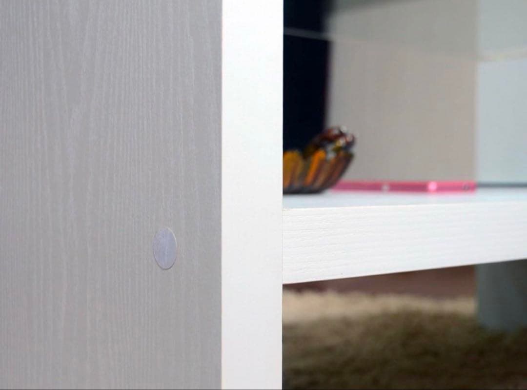 ♡SALE♡センターローテーブル ガラステーブル ガラス天板 収納 ホワイト 白