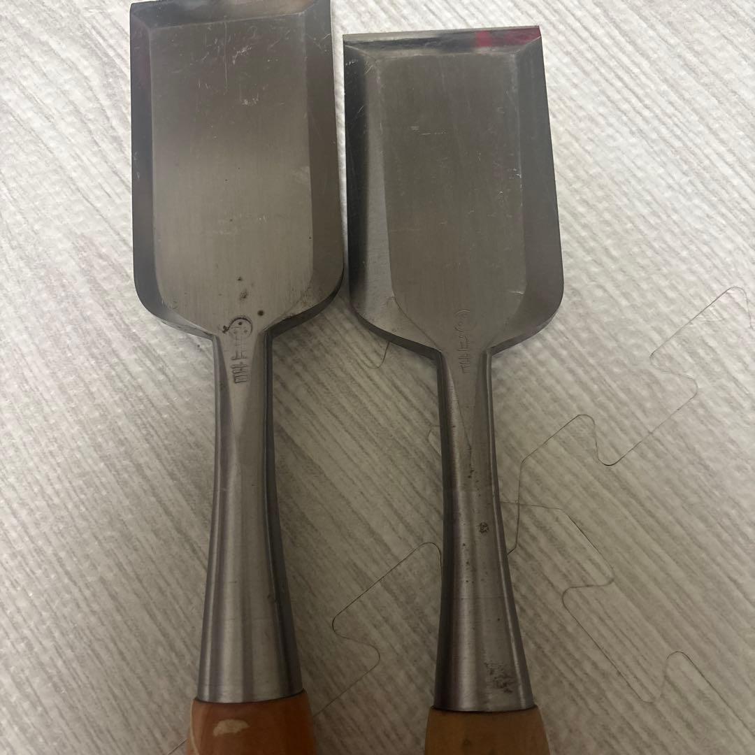 正吉ノミ木製ハンドル 約20cm