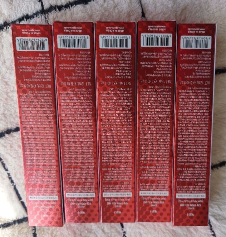 値下げ!!塗るボトックス　EPONA デュアルエフェクトトックスセラム×5本