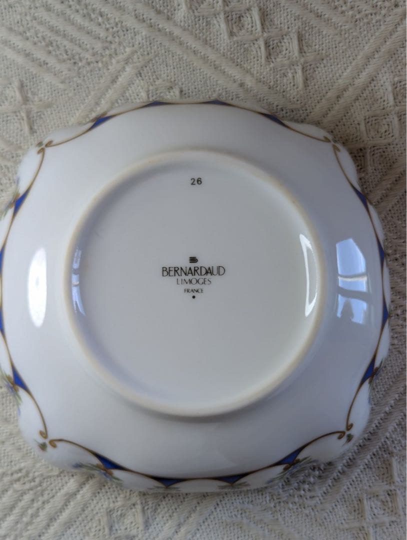 リモージュベルナルド　ボール　深皿　BERNARDAUD　小さめ