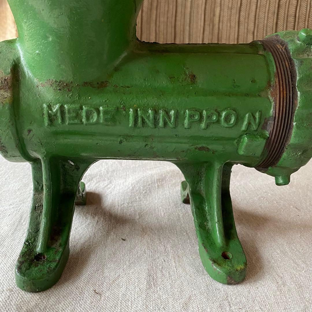 【現役ビンテージ】ミートチョッパー｜大豆挽き｜味噌作り