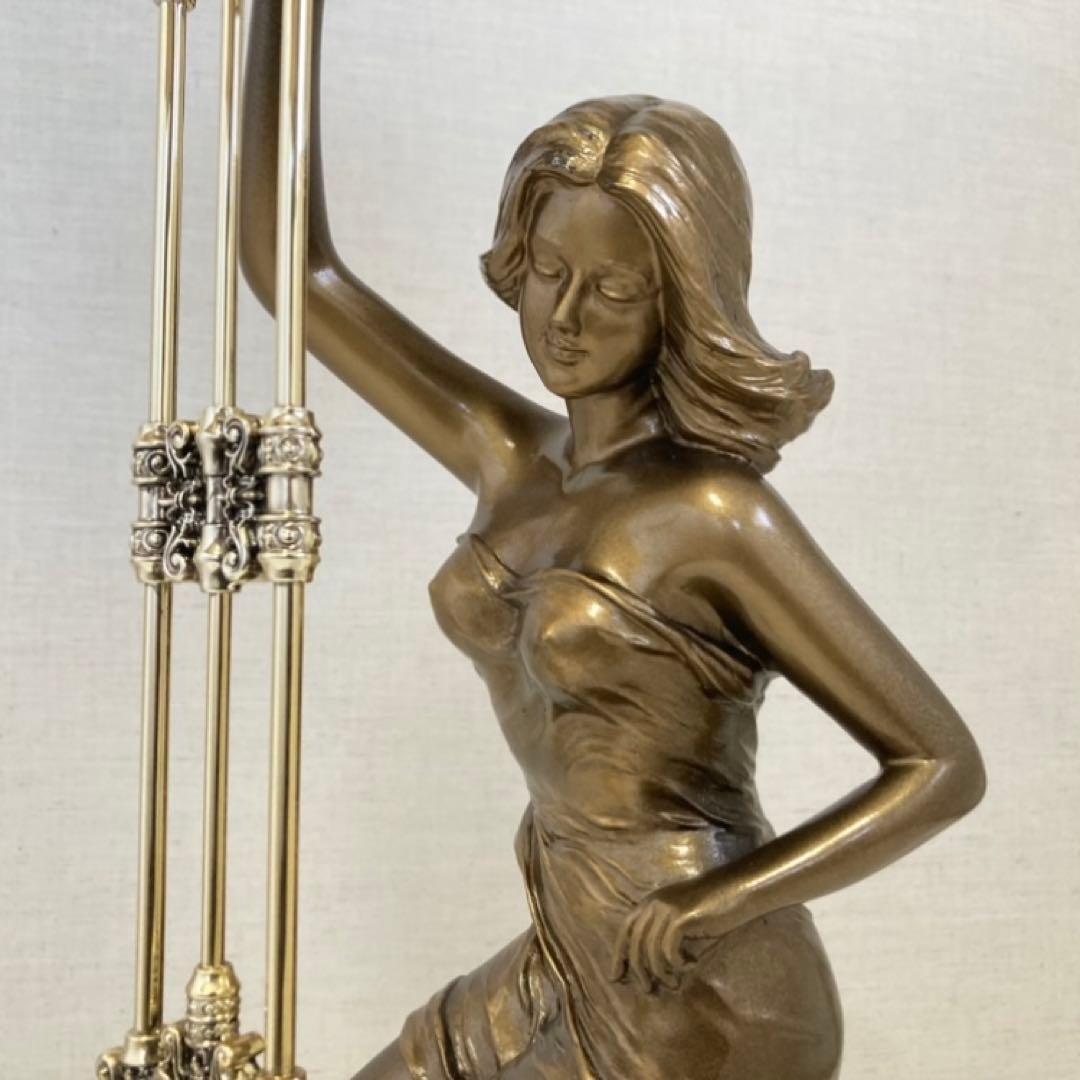 シチズン CITIZEN ブロンズ像 女神 置き時計 振り子時計 レトロ - メルカリ