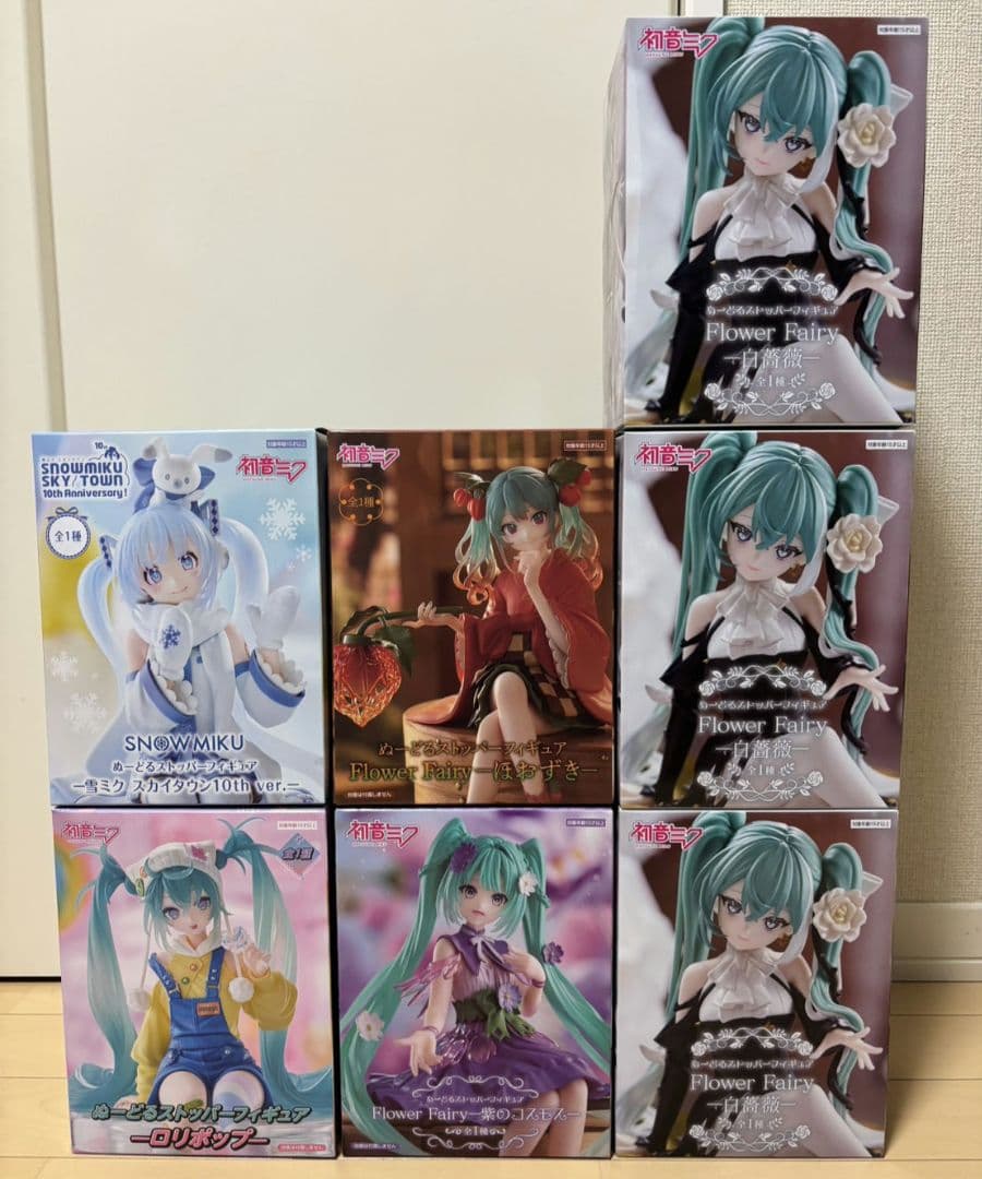 初音ミク ぬーどるストッパーフィギュア 7点まとめ売り Amazon.co.jp: Furyu フリュー 初音ミク ぬーどるストッパーフィギュア