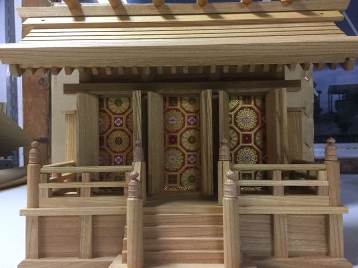 神棚 現代風 金具なし 日本製