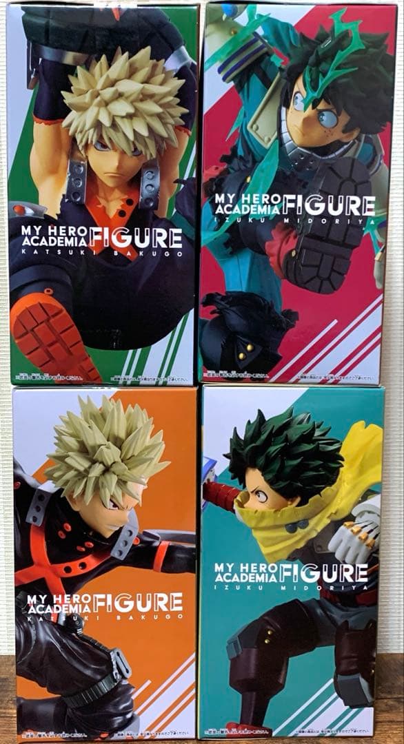 ヒロアカ フィギュア 緑谷出久 爆豪勝己 GIGO限定 フィギュア セット