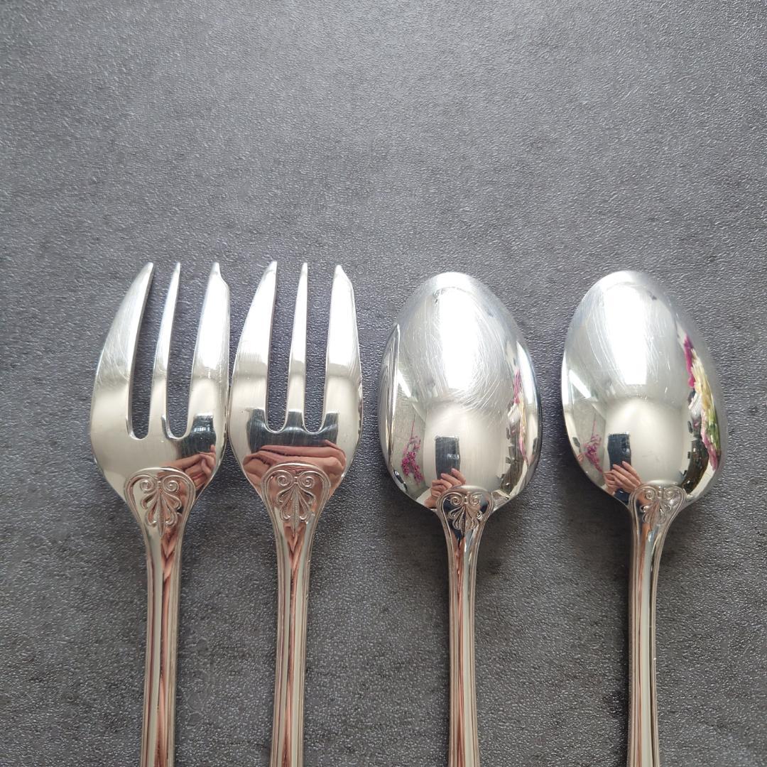 クリストフル マルメゾン ケーキフォーク コーヒースプーン 4点