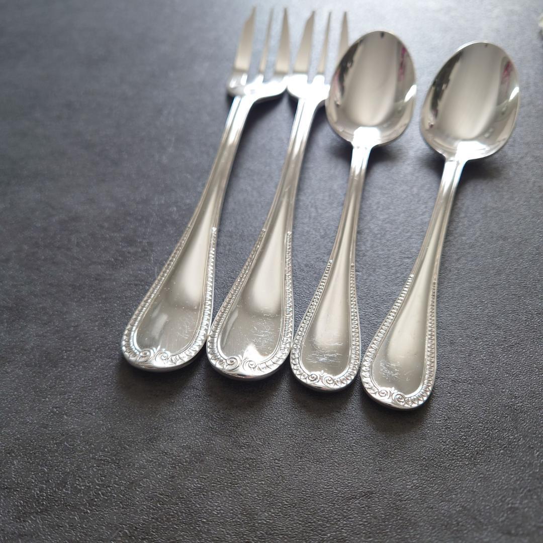 クリストフル マルメゾン ケーキフォーク コーヒースプーン 4点