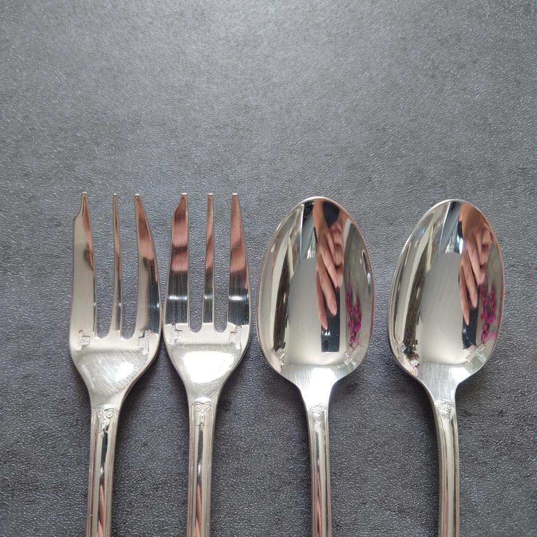 クリストフル マルメゾン ケーキフォーク コーヒースプーン 4点