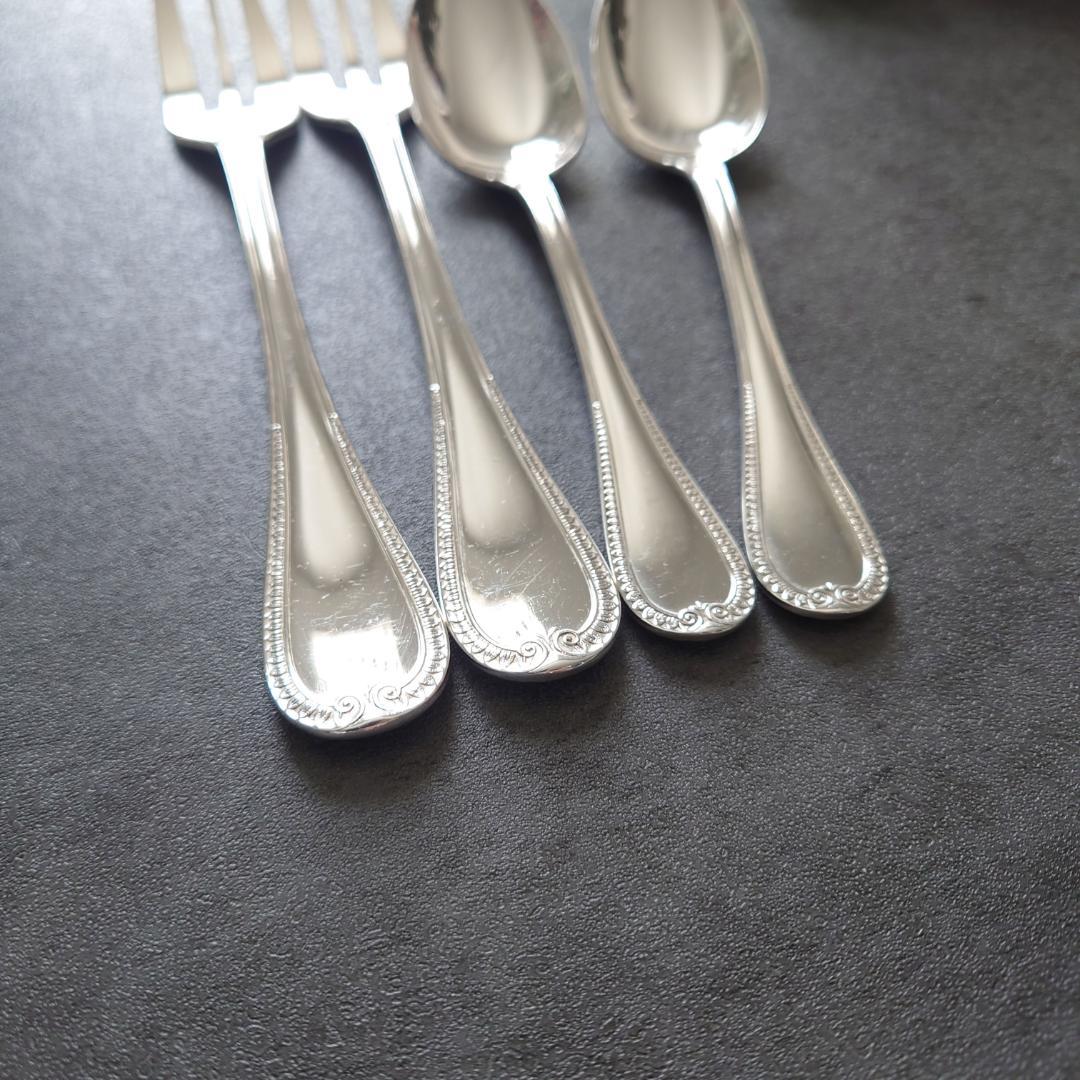 クリストフル マルメゾン ケーキフォーク コーヒースプーン 4点