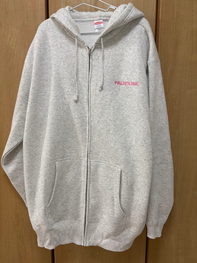 ほぼ未使用】PALEDUSK ジップアップパーカー XXL グレー - メルカリ