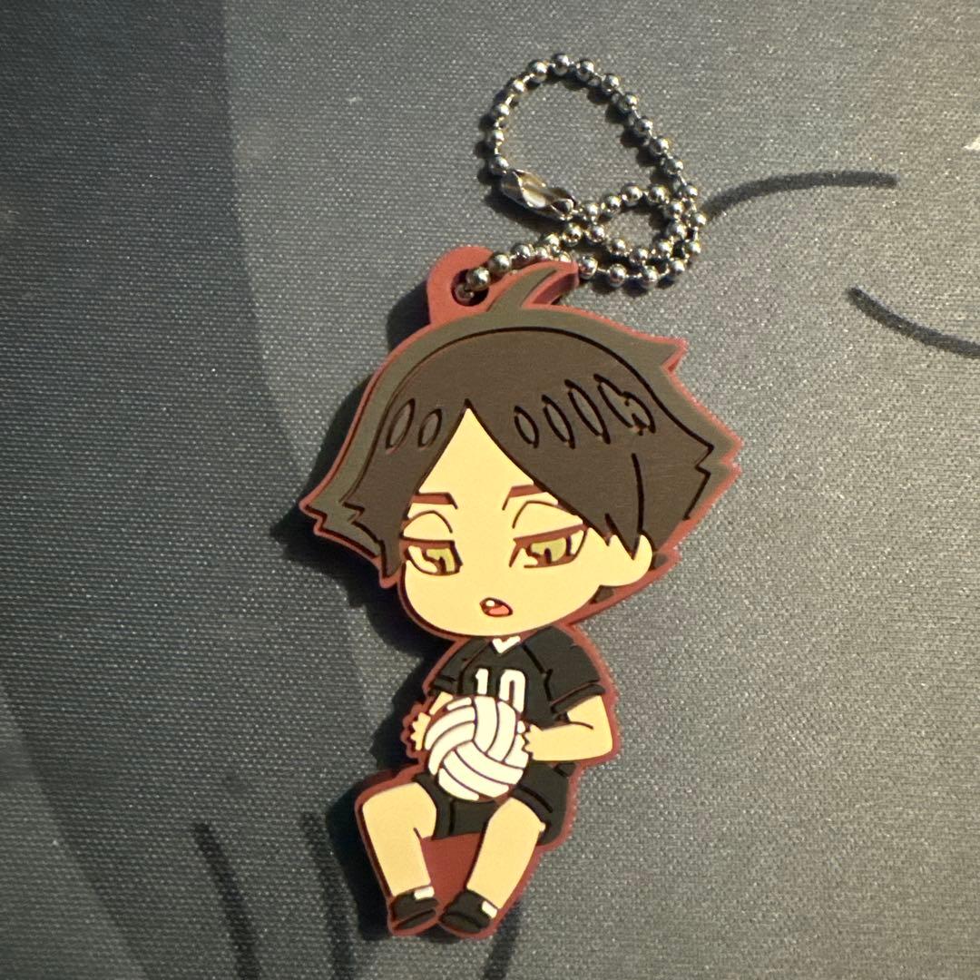 ハイキュー! 角名倫太郎 ラバーストラップ - メルカリ