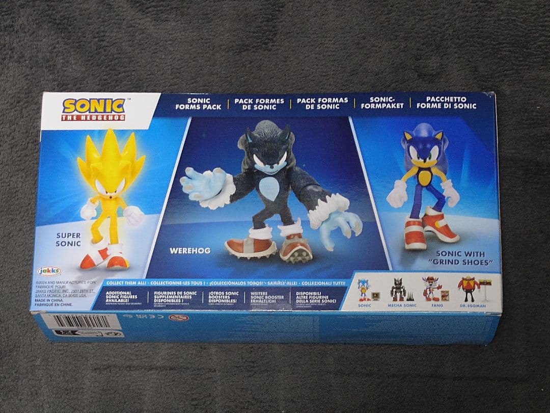 ソニック アクションフィギュア3体セット