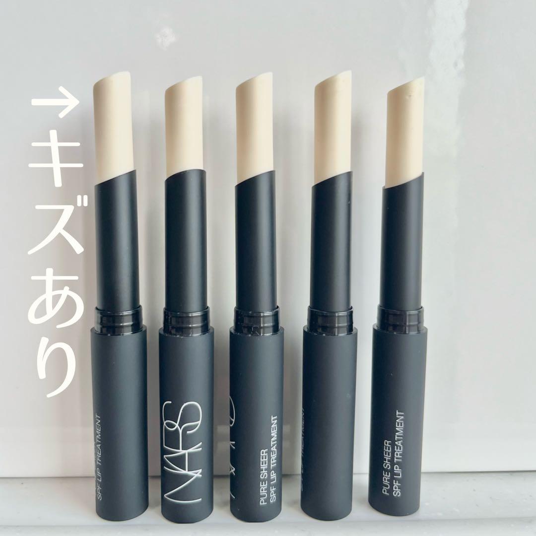 新品5本未使用【NARS】ピュアシアー SPF リップトリートメント 3412