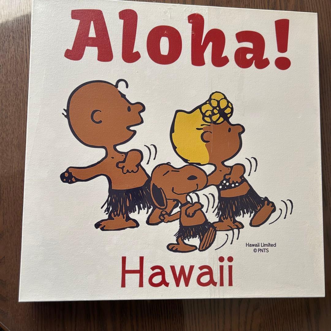 お値引きいたします‼️Aloha! Hawaii SNOOPYキャンバスアート