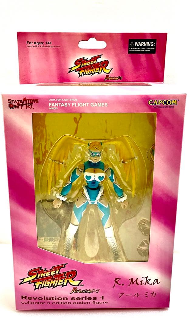 希少】SOTA ストリートファイター フィギュア アール・ミカ レインボー