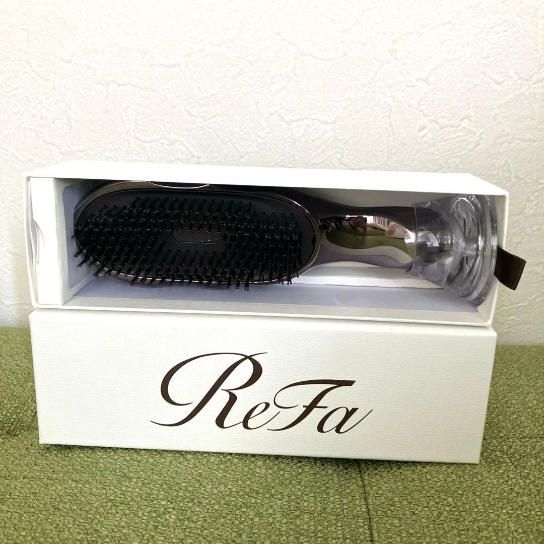 ハートブラシフォースカルプ マットピーチ イオンケアブラシプレミアム ブラック