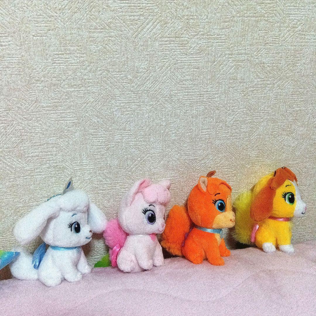 ディズニー プリンセス ロイヤルペット ぬいぐるみ 4体セット - メルカリ