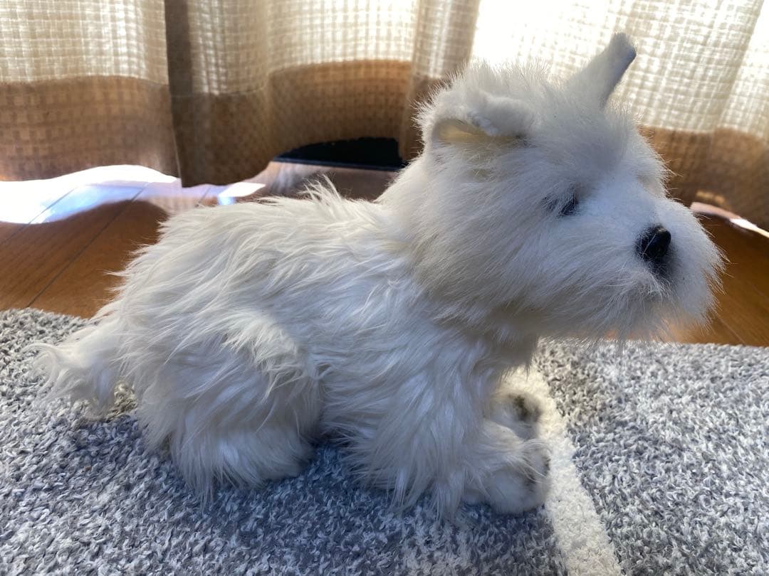ハンサ ホワイトテリア ぬいぐるみ ウェスティ 2点セット westie