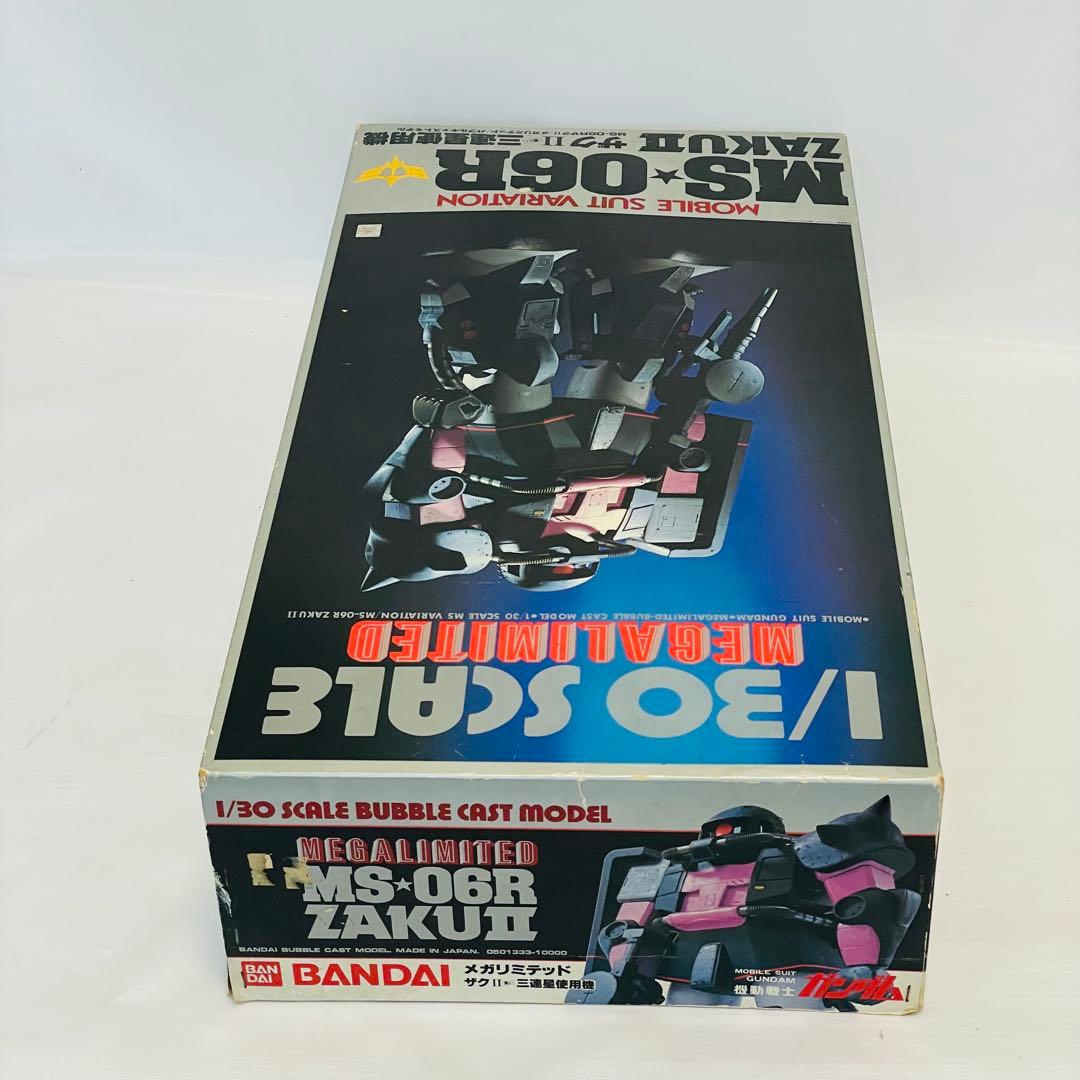 1/30 バブルキャストモデル MS-06R ザクⅡ 黒い三連星使用機 - メルカリ