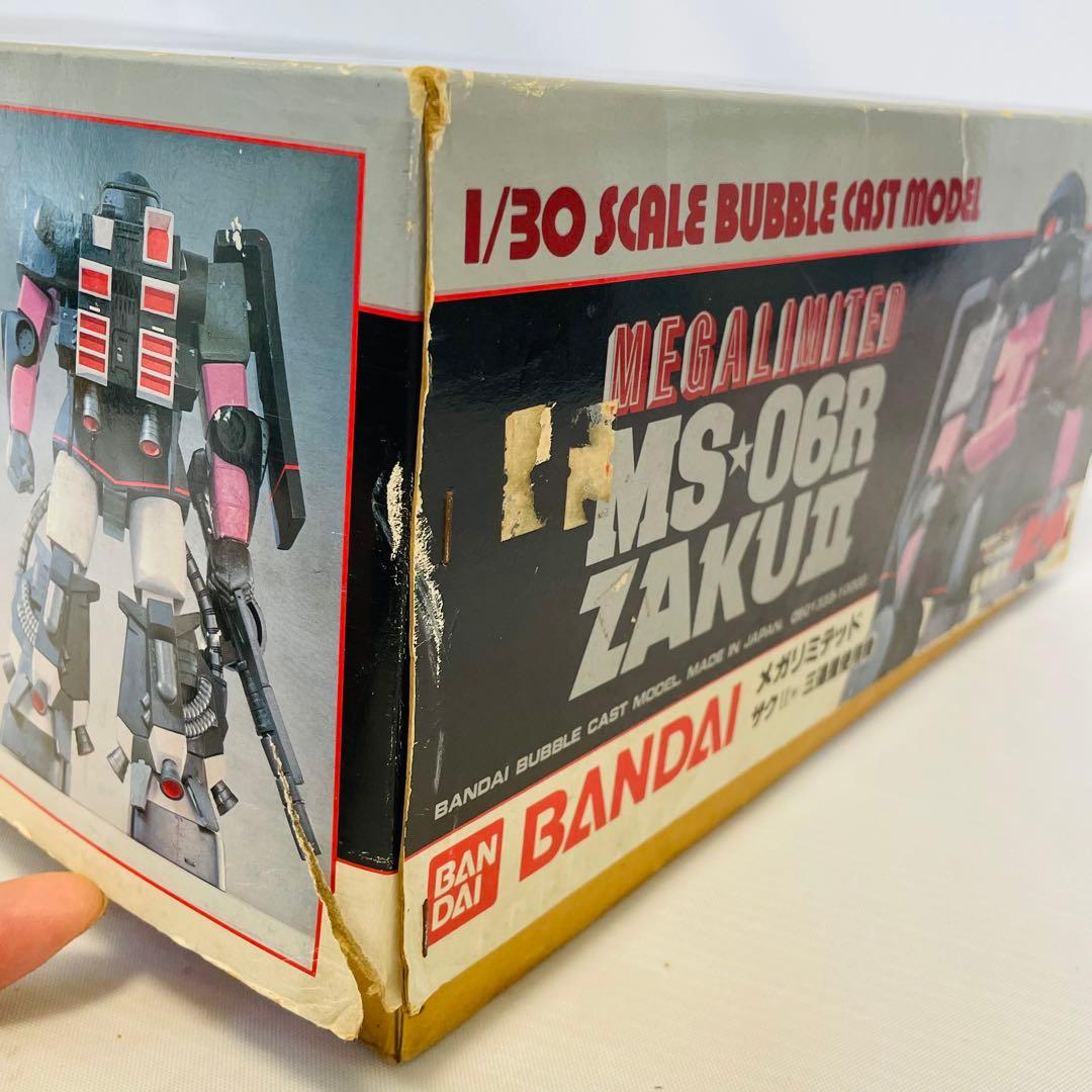 1/30 バブルキャストモデル MS-06R ザクⅡ 黒い三連星使用機 - メルカリ
