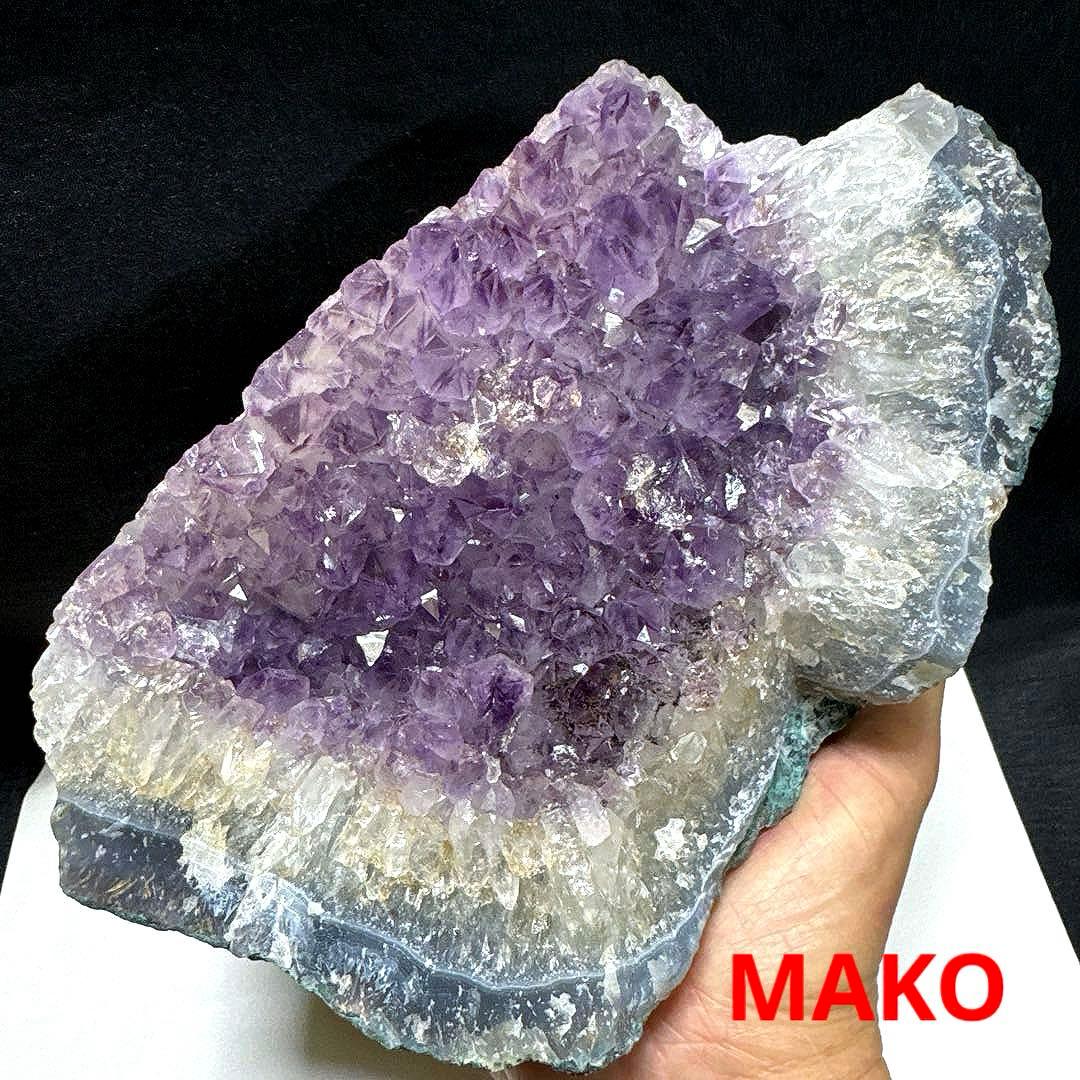 M1850☆アメジストクラスター3.2Kg☆天然石　原石☆N50910-A