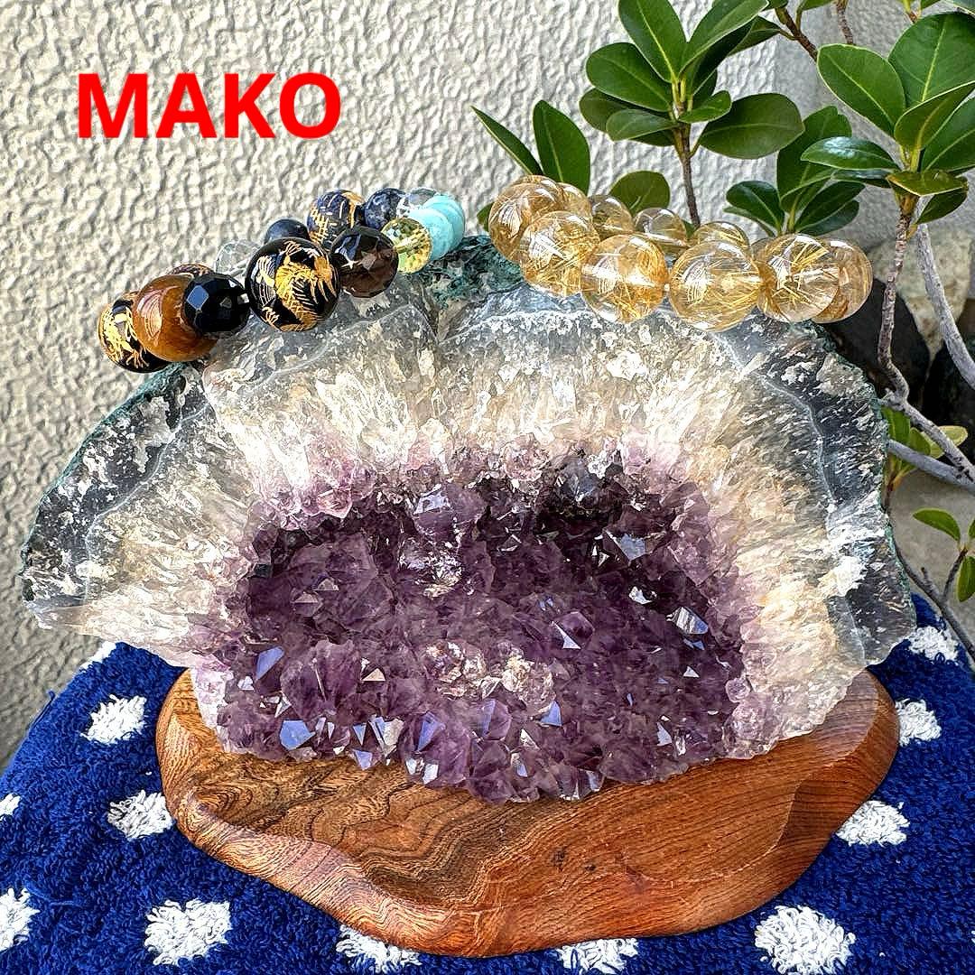 M1850☆アメジストクラスター3.2Kg☆天然石　原石☆N50910-A