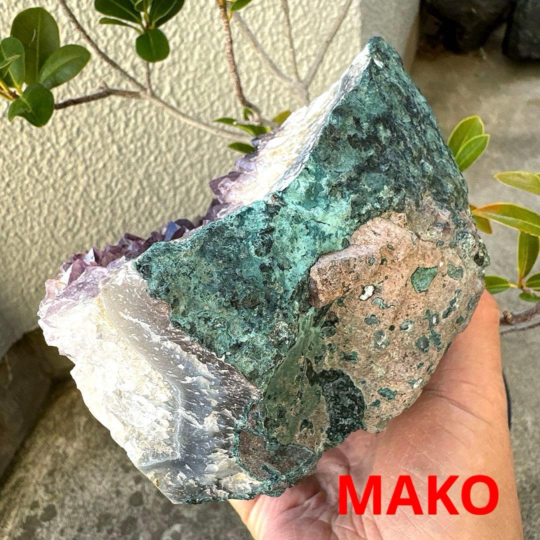 M1850☆アメジストクラスター3.2Kg☆天然石　原石☆N50910-A