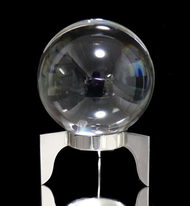 バカラ レア 高級 特大 1.6kg シリウスボウル 純正銀色台座付属