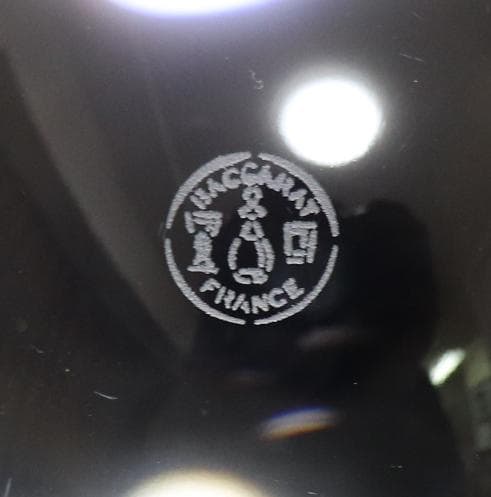 バカラ レア 高級 特大 1.6kg シリウスボウル 純正銀色台座付属