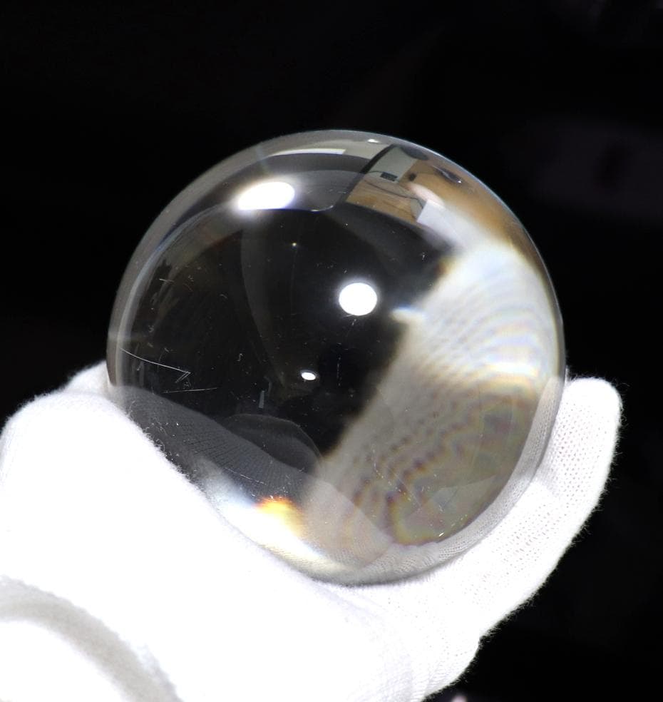 バカラ レア 高級 特大 1.6kg シリウスボウル 純正銀色台座付属