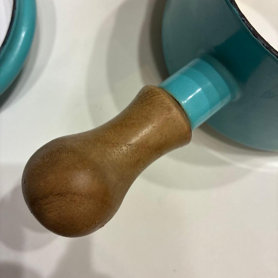 DANSK ダンスク ホーロー 片手鍋 コベンスタイル ブルー 蓋つき - メルカリ