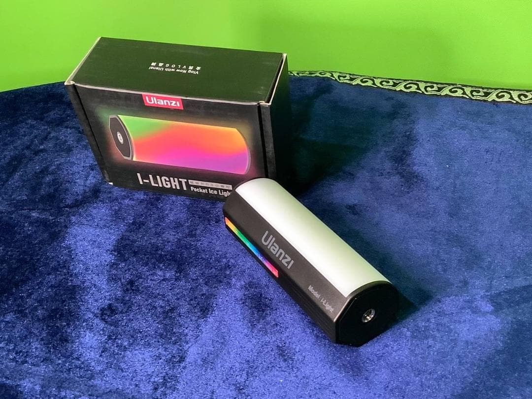 2000mAh USB-C充電式LEDビデオライト マグネット付き