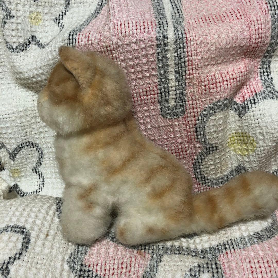 昭和レトロ ヴィンテージ ライブリー＆ラブリー 猫 ぬいぐるみ 中古品