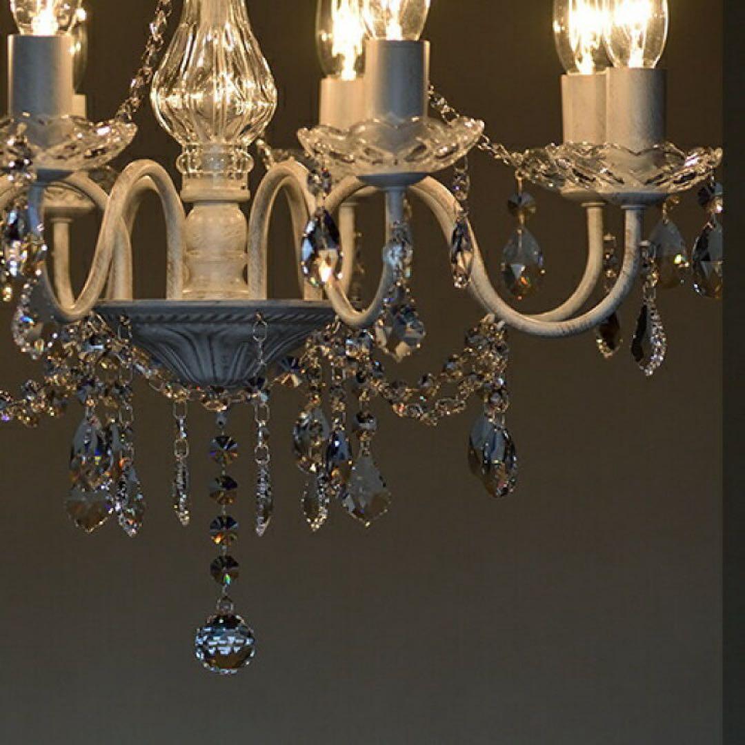 アスフォー・クリスタル使用 ドルチェ・ヴィータ 8灯シャンデリア