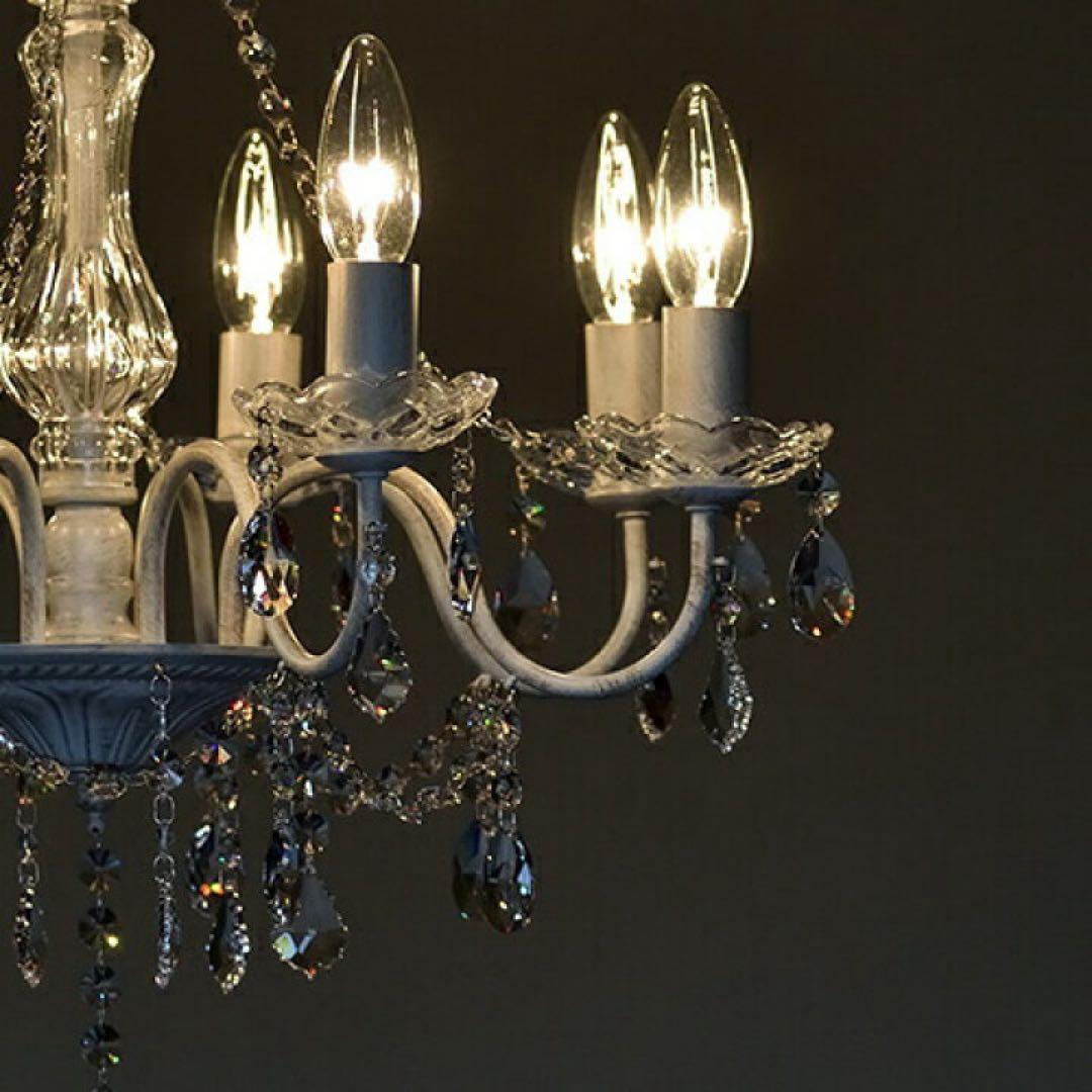 アスフォー・クリスタル使用 ドルチェ・ヴィータ 8灯シャンデリア