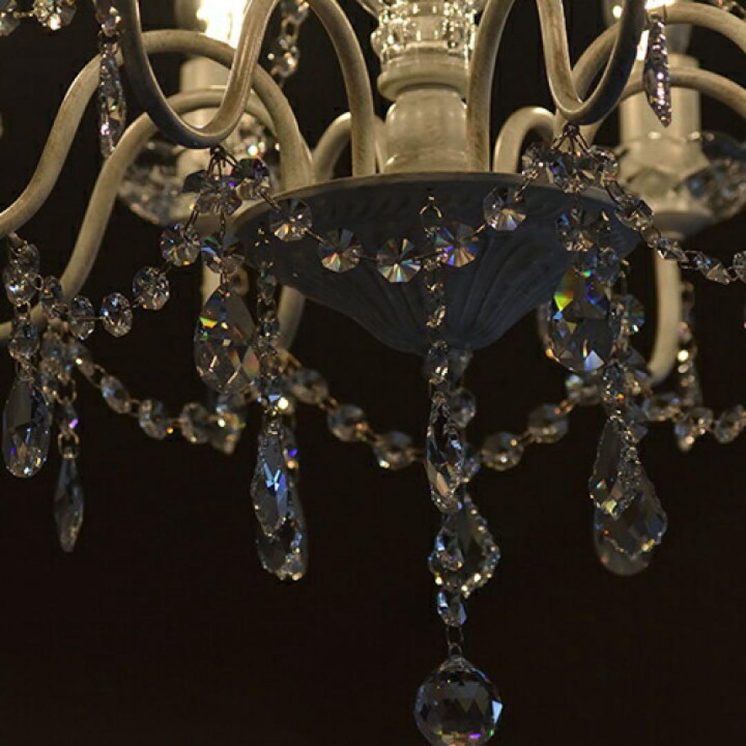 アスフォー・クリスタル使用 ドルチェ・ヴィータ 8灯シャンデリア