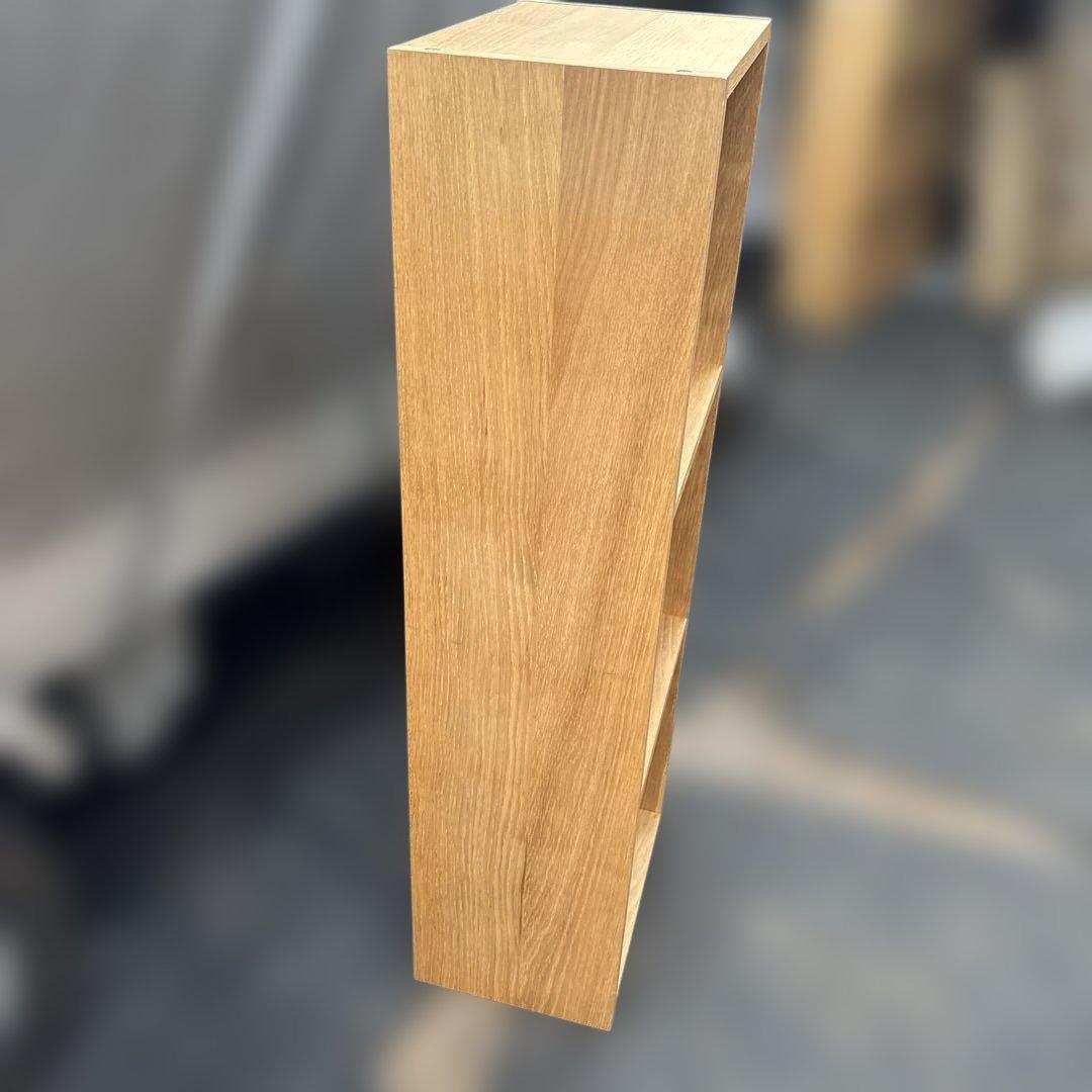 無印良品 スタッキングシェルフ オーク材 1列3段 棚 シェルフ 収納家具