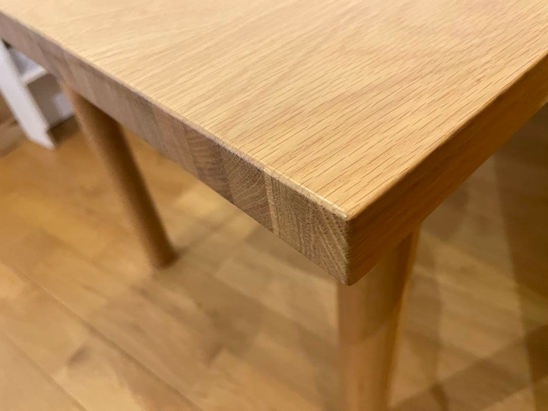 ※直接引き渡しor着払い MUJI 無印良品 木製テーブル 140×80
